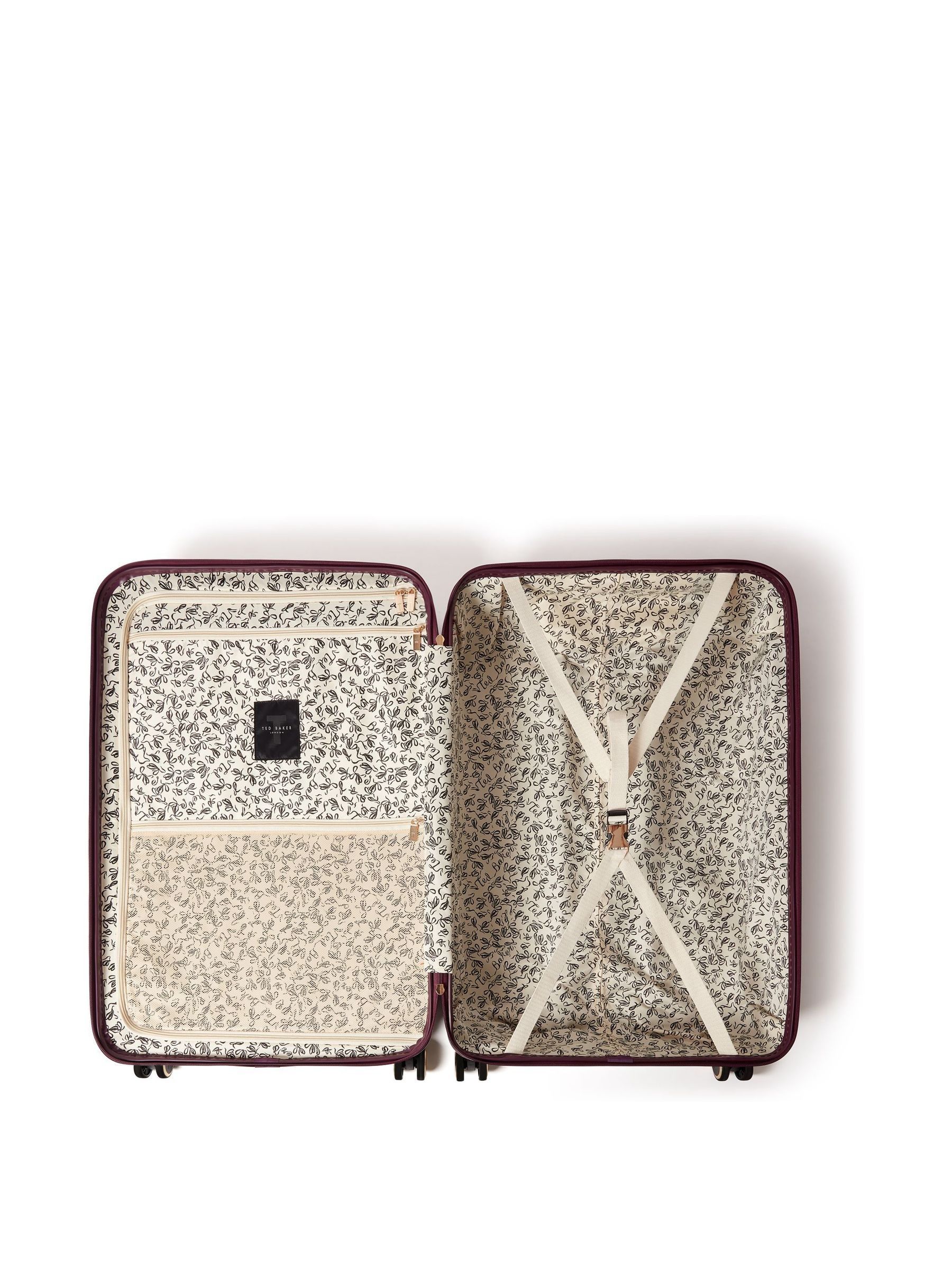 Buy Ted Baker Red Icon Case Croc Large Suitcase from Next USA