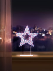 Premier Decorations Ltd Table Top Star with 720 Twinkling Rainbow LEDs - Image 2 of 3