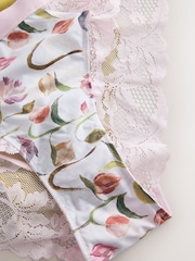 Tulip Print/Green/Cream - תחתונים - תמונה 6 מתוך 6