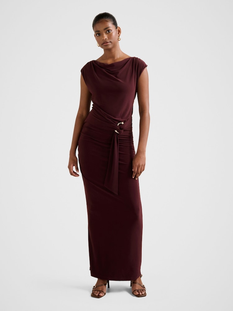 Forever New Purple Jazelle Petite Hardware Detail Dress - Image 5 of 5 Forever New Purple Jazelle Petite Hardware Detail Dress - Image 5 of 5