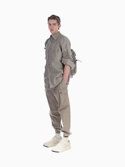 Armani Exchange Brown Work Shirt - Image 5 of 8