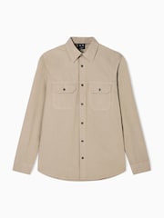 Armani Exchange Brown Work Shirt - Image 6 of 8