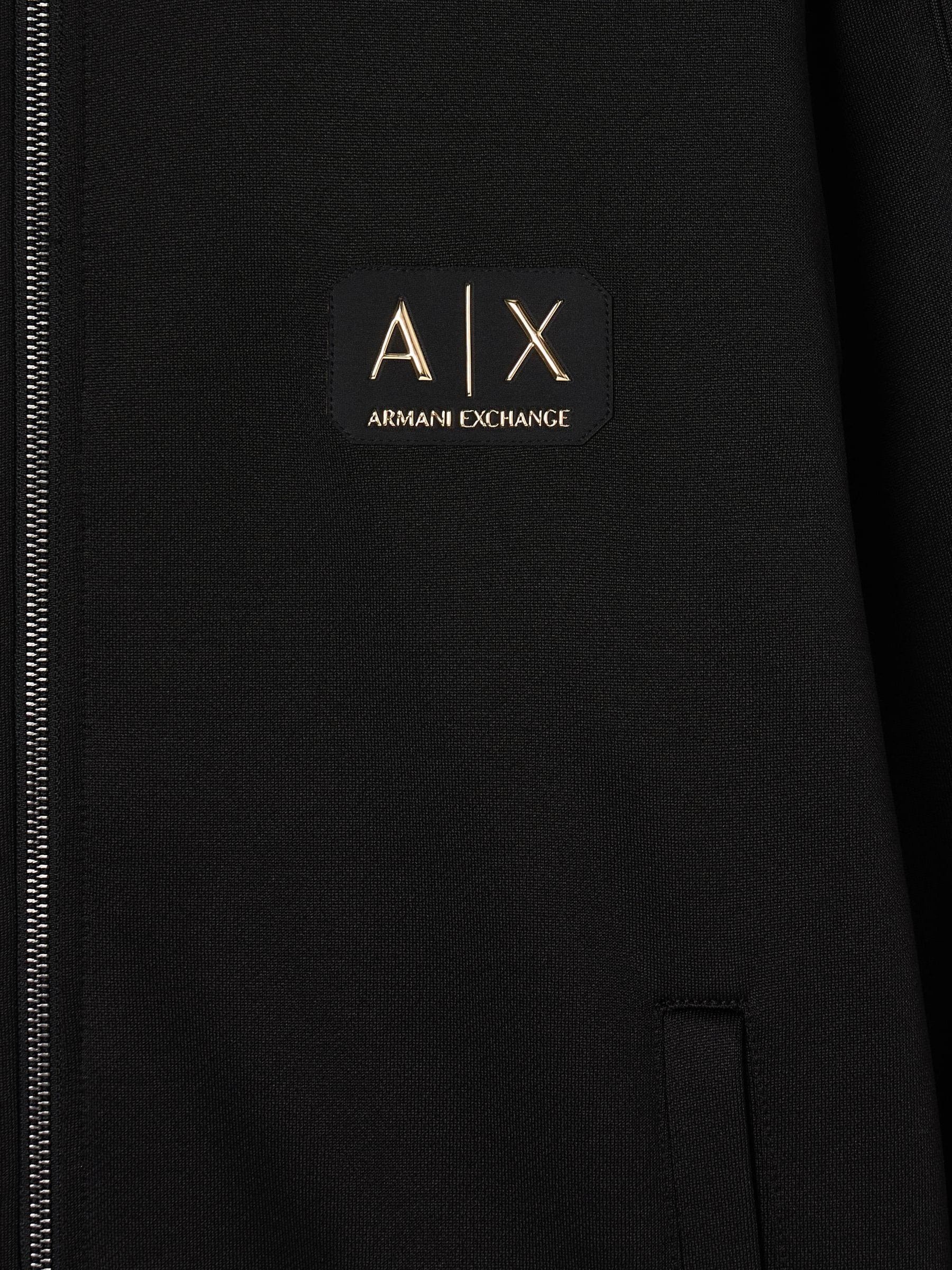 Buy Armani Exchange Black Zip Through Hoodie from Next USA