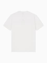Armani Exchange White Logo Stripe T-Shirt - Image 6 of 6