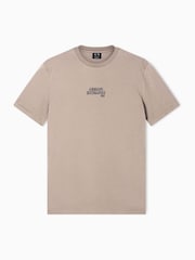 Armani Exchange Logo Brown T-Shirt - Image 1 of 3