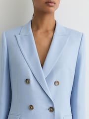 Reiss Blue Magda Suit Jacket - Image 5 of 8