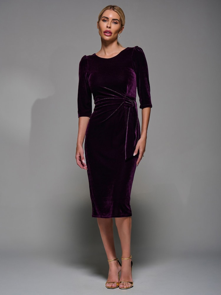 purple silk bodycon dress Dark Purple Dress - Satin Mini Dress - Satin Bodycon Dress