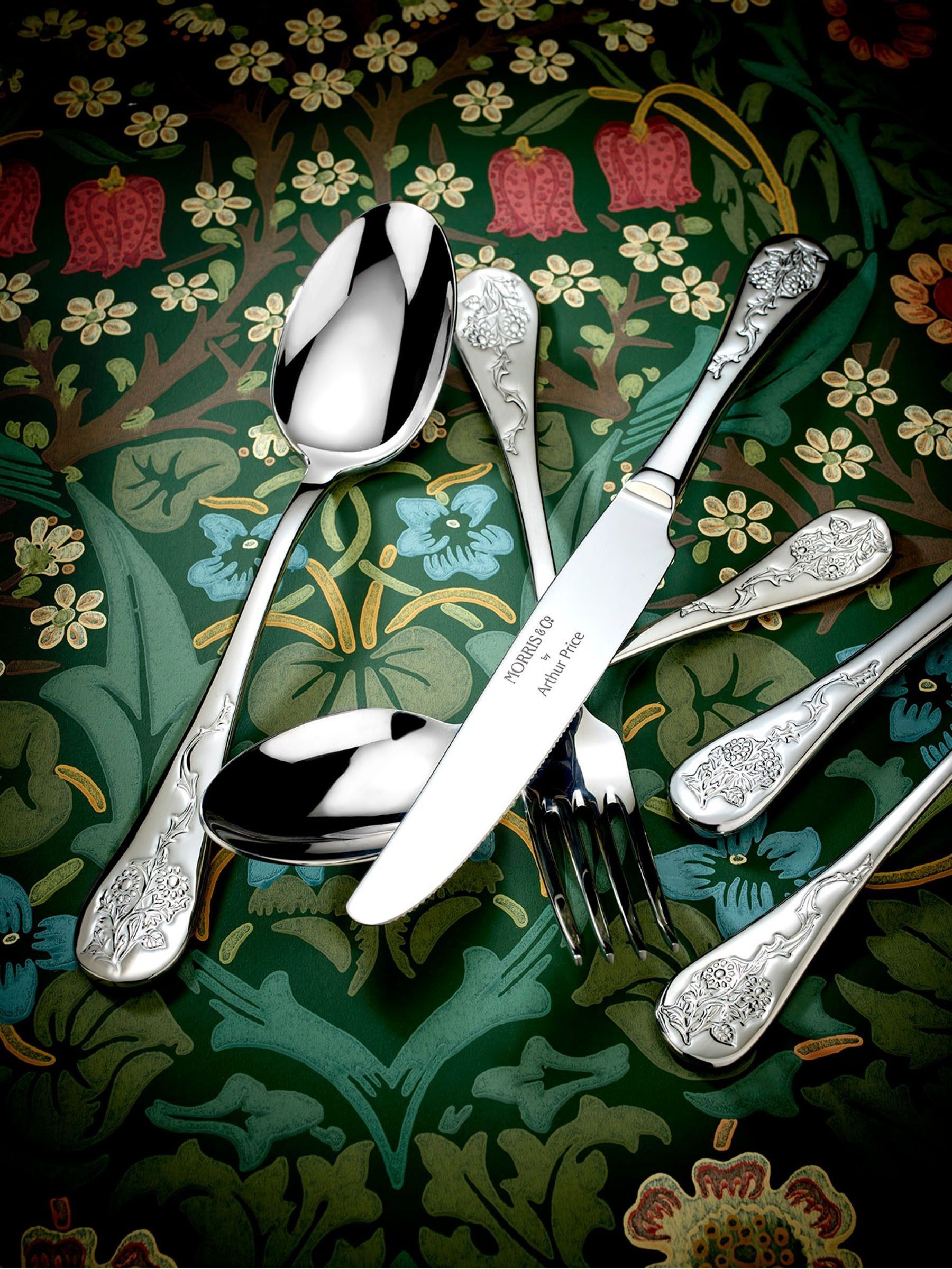 Buy Arthur Price Silver Blackthorn 24 Piece Cutlery Set from the