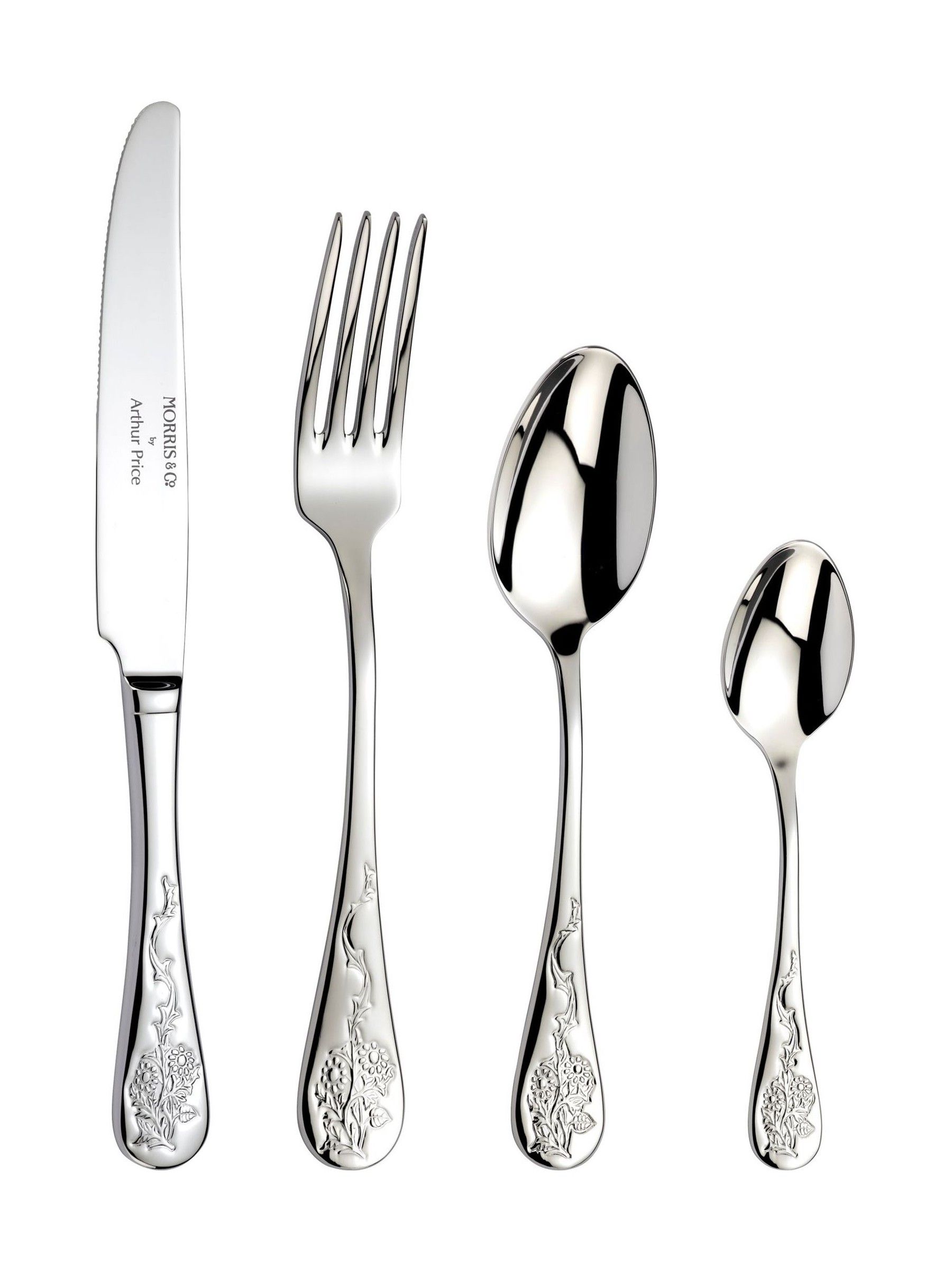 Buy Arthur Price Silver Blackthorn 24 Piece Cutlery Set from the