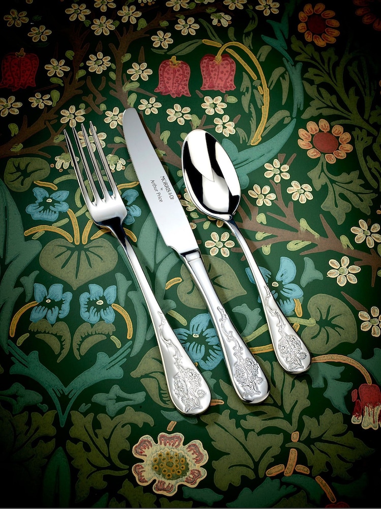 Arthur Price Silver Blackthorn 44 Piece Cutlery Set - Image 1 of 10