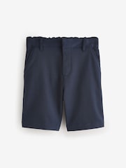 Clarks Blue 3 Pack Fastening Regular School Shorts - Image 4 of 8
