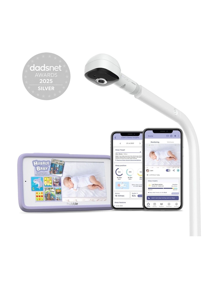 Hubble White Pal SkyVision AI Pro Crib Mount Camera - Image 1 of 11