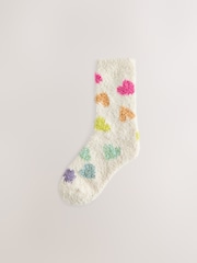Little Bird by Jools Oliver Pastel Motifs Cosy Ankle Socks 3 Pack - Image 2 of 6
