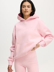 Cotton On Pink Plush Premium Graphic Hoodie - Image 1 of 5