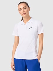 Head White Tech Polo Shirt - Image 1 of 8