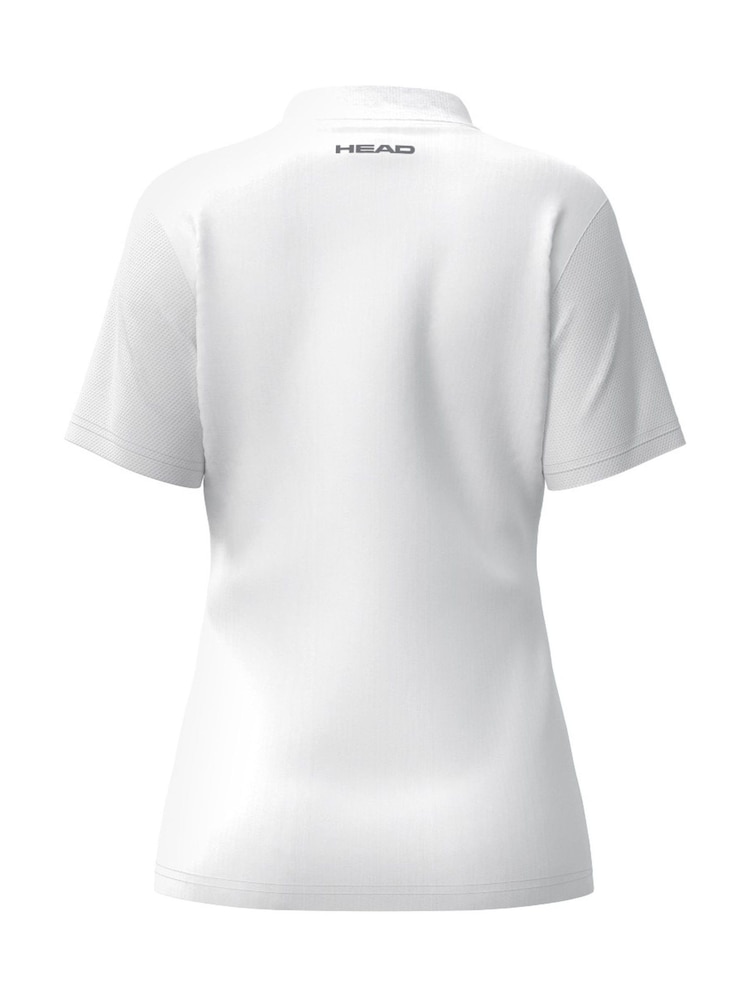 Head White Tech Polo Shirt - Image 8 of 8
