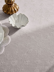 Mantel con estampado de copos de nieve - Imagen 5 de 6