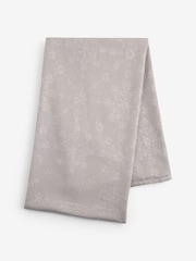 Mantel con estampado de copos de nieve - Imagen 6 de 6
