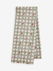 Sage Green Christmas Gingerbread Wipe Clean Table Cloth - Image 3 of 3