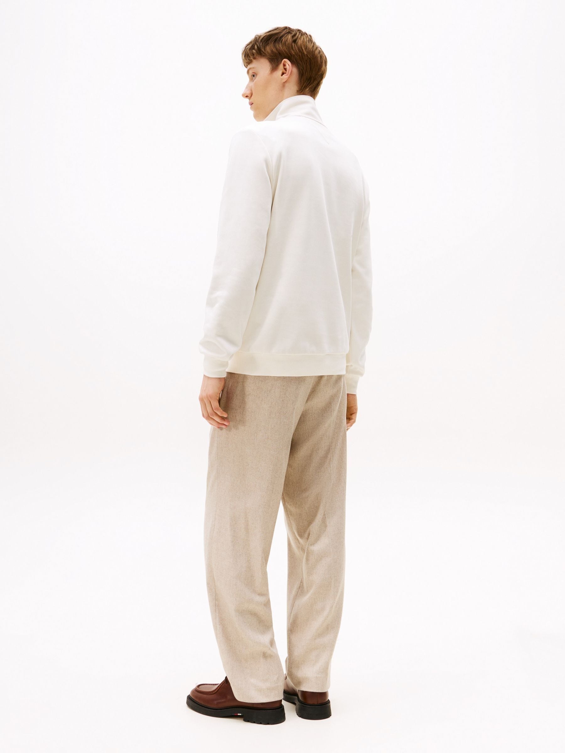 TOMI Buy Tommy Hilfiger Cream Performance Quarter Zip Intechno Knit