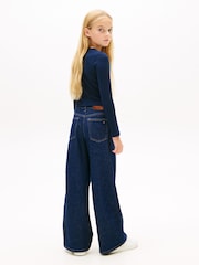 Tommy Hilfiger Blue Heritage Extra Slim Long Sleeve T-Shirt - Image 3 of 5