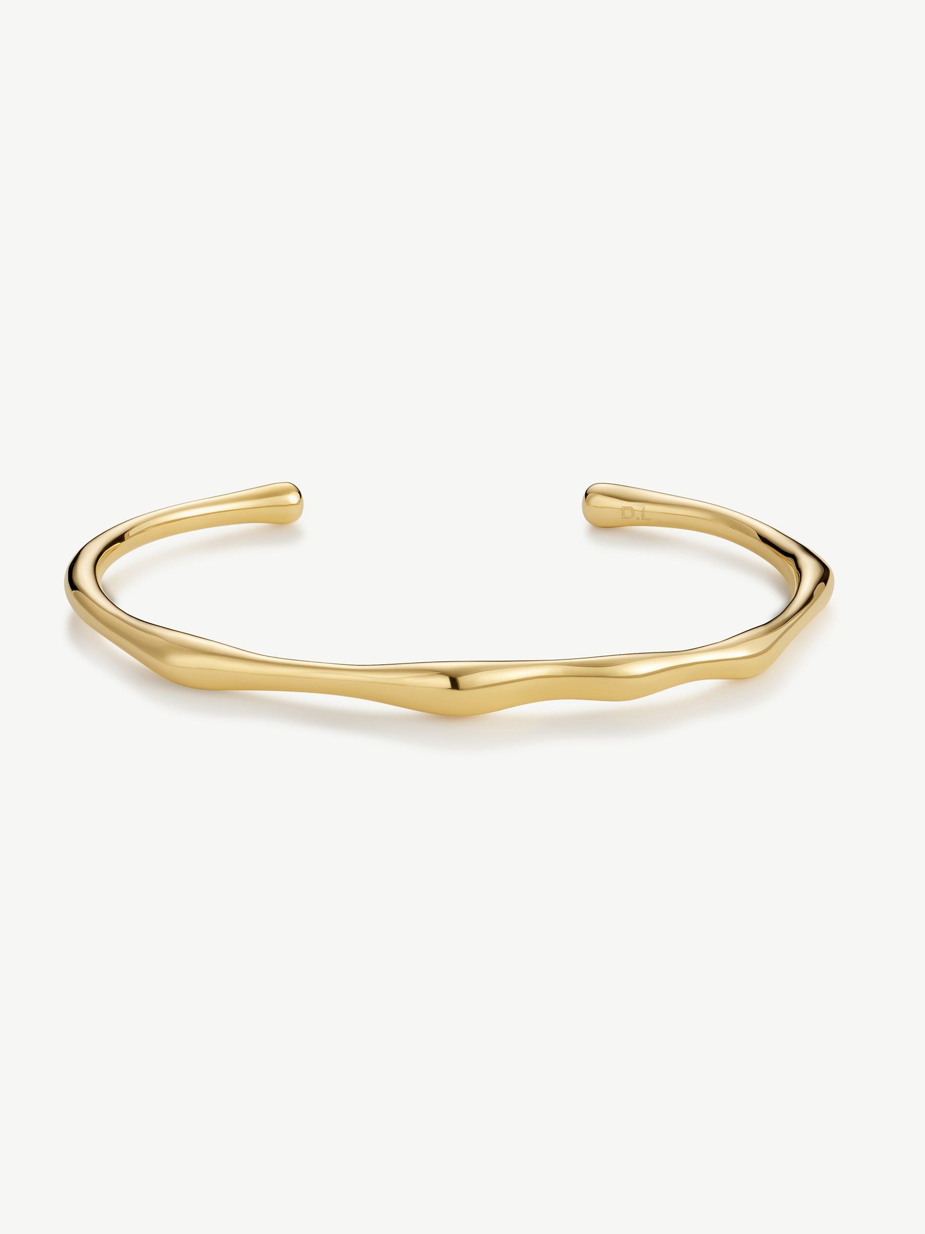 Buy D.Louise Gold Tone Waterproof Bamboo Bangle from the Next UK