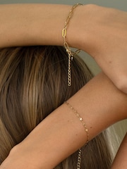 D.Louise Gold Tone Waterproof Single Dainty Bracelet - Image 5 of 6