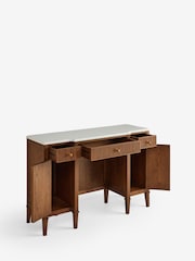 Dark Natural Collection Luxe Alderley Console Dressing Table - Image 8 of 10