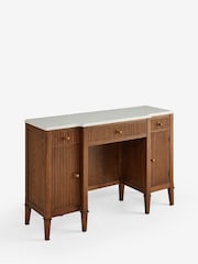 Dark Natural Collection Luxe Alderley Console Dressing Table - Image 9 of 10
