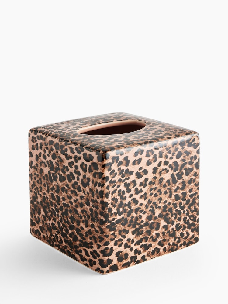 Rockett St George Leopard Ceramic Tissue Box - Image 7 of 7