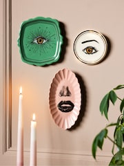 Rockett St George 3 Piece Multi All eyes on you Wall Plate Set - Image 1 of 7