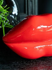 Rockett St George Red Kiss and Tell Lips Ornament - Image 3 of 6