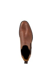 Dune London Brown Cohens Chelsea Boots - Image 3 of 6