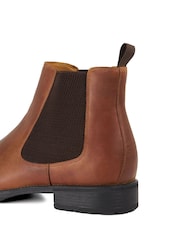 Dune London Brown Cohens Chelsea Boots - Image 6 of 6