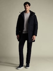 Charles Tyrwhitt Blue Puffer Coat - Image 1 of 5