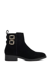 Dune London Black Pinehurst Ankle Boots - Image 2 of 6