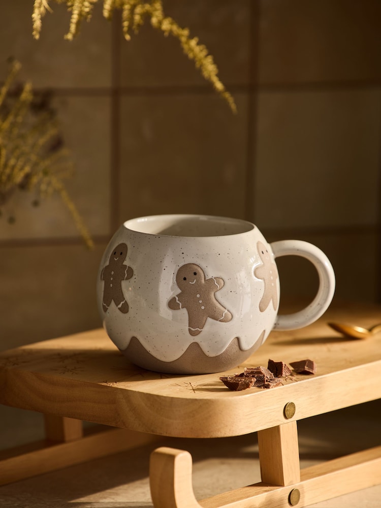 Natural Gingerbread Mug - Image 2 of 4 Natural Gingerbread Mug - Image 2 of 4