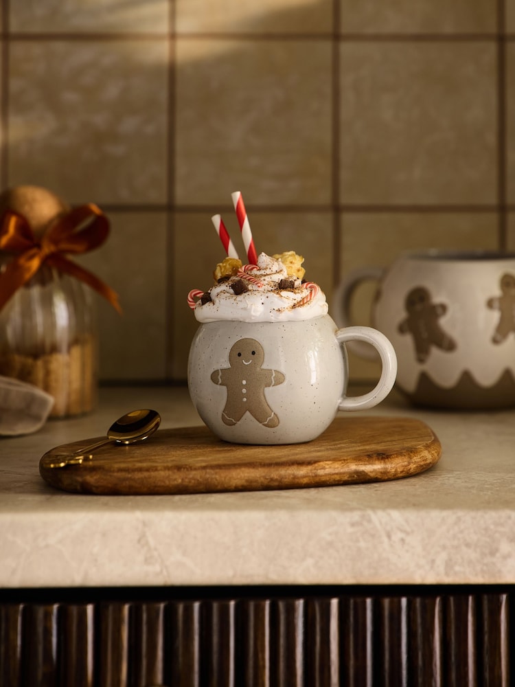 Natural Gingerbread Baby Mug - Image 1 of 4