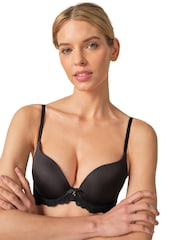 Gossard Superboost Lace Black T-Shirt Bra - Image 1 of 10