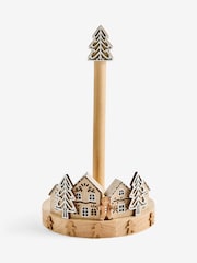 Natural Light Up Christmas Gingerbread Kitchen Roll Holder - Image 4 of 5