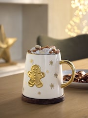 Gold Gingerbread Mug - Image 1 of 3