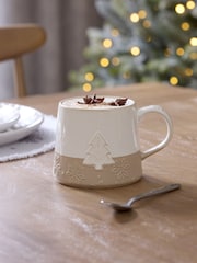 Natural Cosy Scandi Christmas Tree Mug - Image 1 of 3