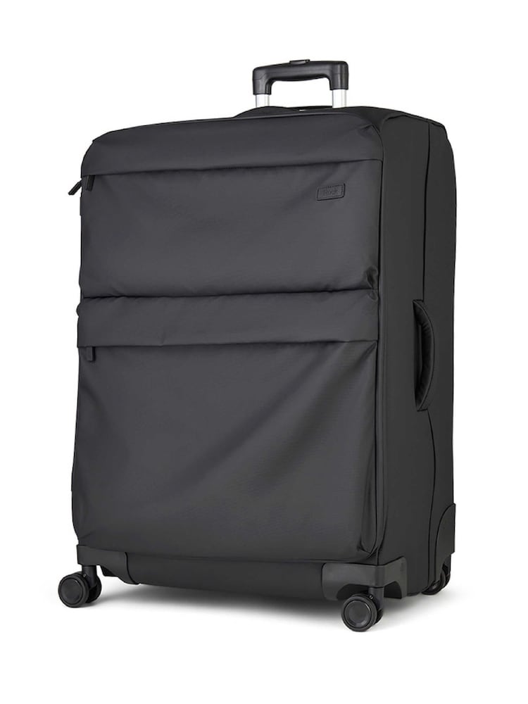 Rock Luggage Black Juniper Large Suitcase - Image 2 of 5 Rock Luggage Black Juniper Large Suitcase - Image 2 of 5