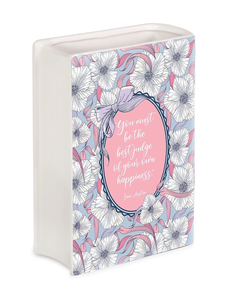 Steel Mill and Co. Pink Small Book Emma Vase - Image 4 of 4 Steel Mill and Co. Pink Small Book Emma Vase - Image 4 of 4