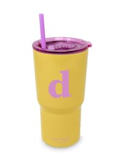 Kate Spade Yellow Just Mine Initial Stainless Steel 20 oz. Tumbler - Image 1 of 1