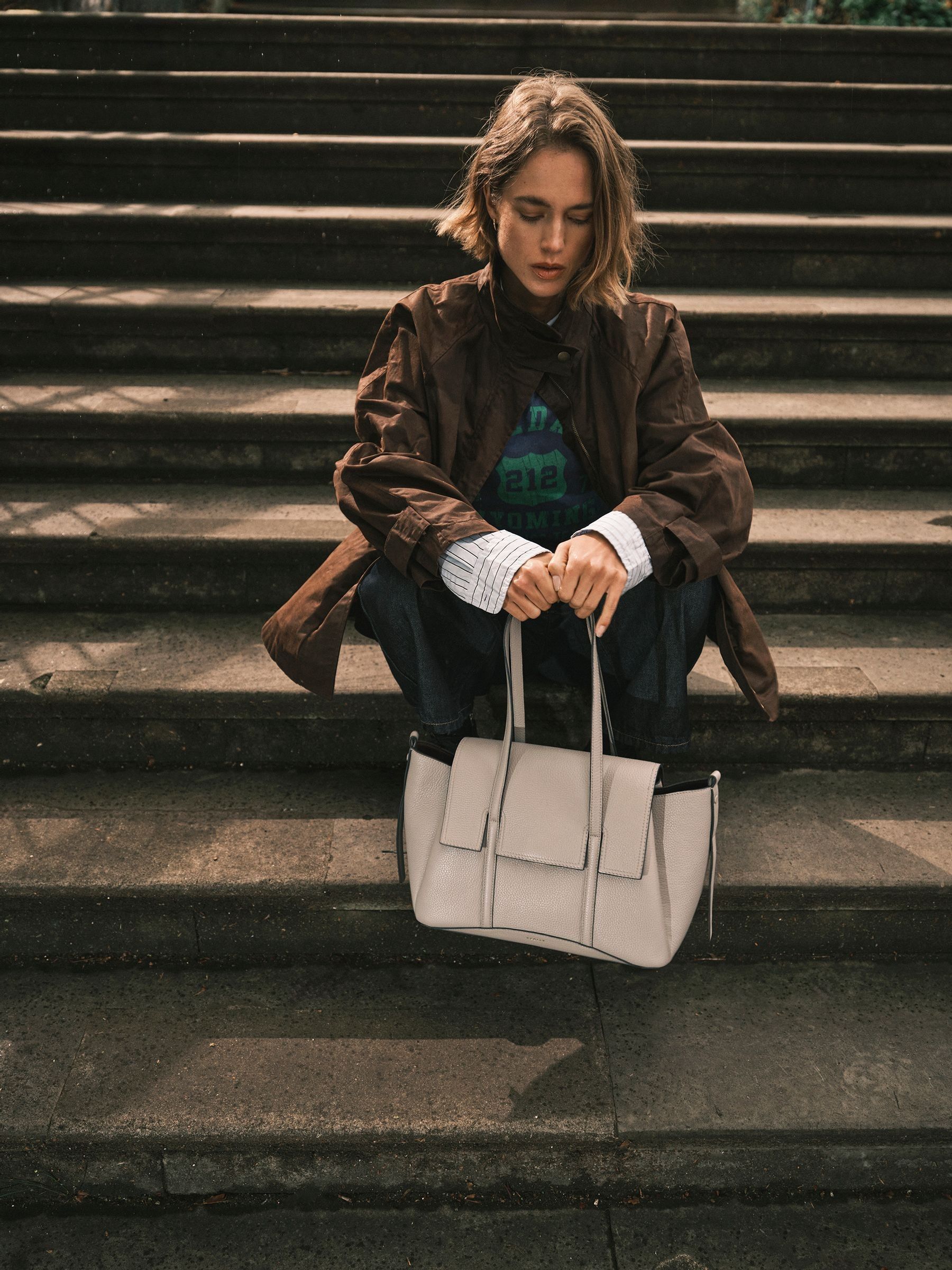 Buy Radley Beige The Chancery Medium Shoulder Bag from Next USA