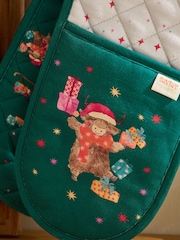 Multi Christmas Hamish Oven Gloves - Image 2 of 4