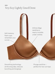 Victoria's Secret Marzipan Nude Lightly Lined Demi Bra - Image 3 of 3