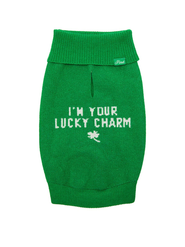 Victoria's Secret Pink Wild Green Pet Jumper - Image 1 of 3