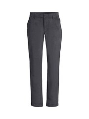 Lands' End Grey Straight Leg Cord Trousers - Image 4 of 4